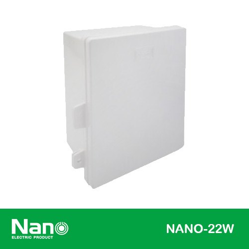 ตู้กันน้ำพลาสติก NANO-22W NANO