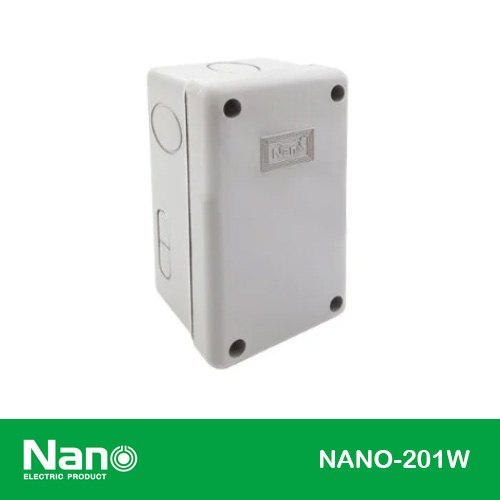 บล็อคกันน้ำ 2x4 สีขาว นาโน(201) NANO