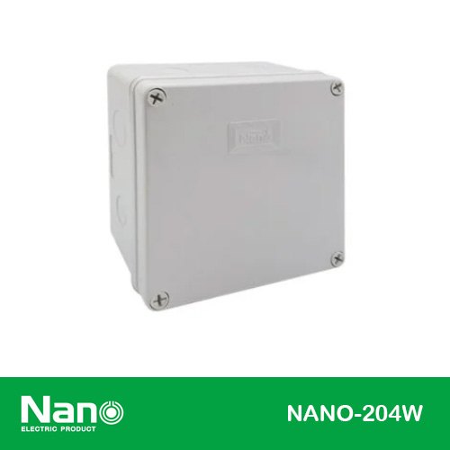 บล็อคกันน้ำ 6x6 สีขาว นาโน(204) NANO