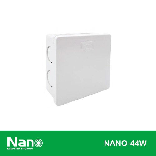 กล่องพักสาย ขนาด 4"x4" NANO