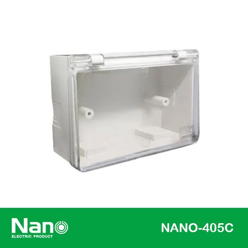 บล็อคกันน้ำ(ฝาใส) (405) NANO