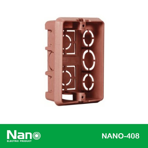 บล็อกฝัง สีส้ม 2"x4" (408) NANO