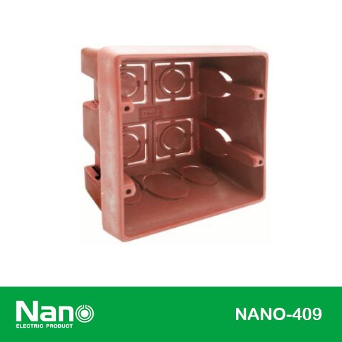 บล็อกฝัง สีส้ม 4"x4" (409) NANO
